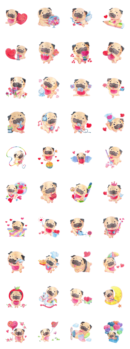 Joy's Pug Love