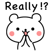 Polar Bear Stickers(English)