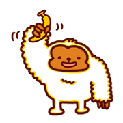 a monkey MOKOMOKO