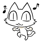 Cartoony cat