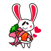 droopy eyes bunny