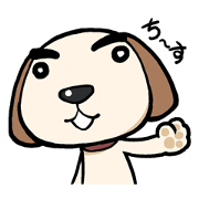Cartoony dog