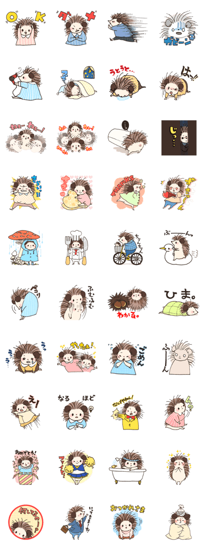 Wasabi, The cute Hedgehog.