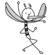 Mosquito Sticker