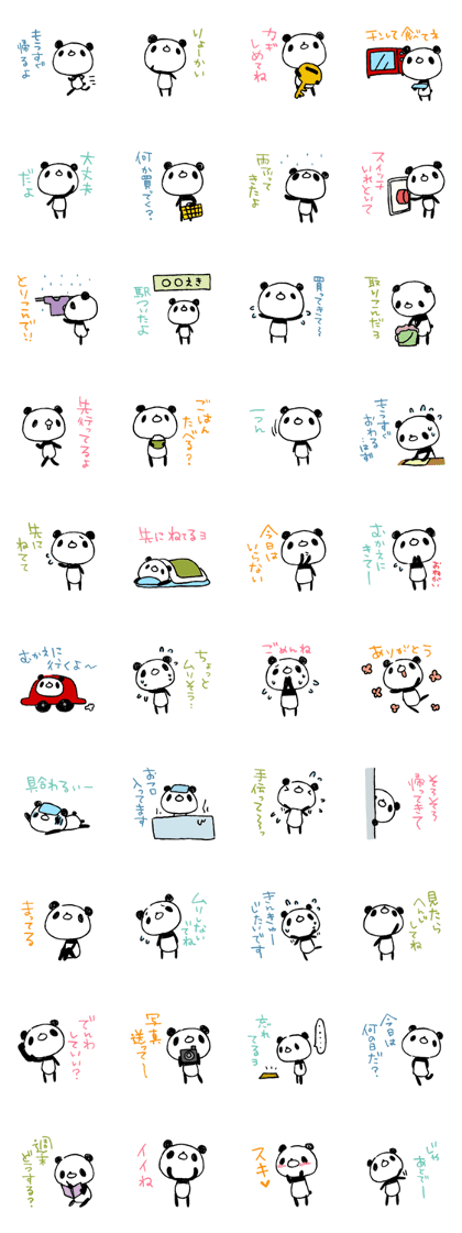 Panda for contacts