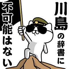 "KAWASHIMA"name/Military cat