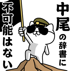 "NAKAO"name/Military cat