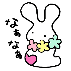 It is a sticker of rabbit.