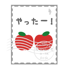 Stamp Stickers Japanese