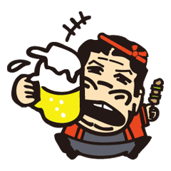 炉端かばのかば親父 Line スタンプ Line Store