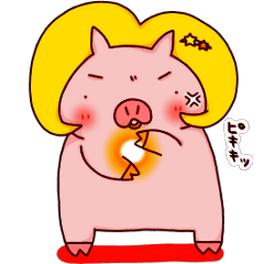 The name of the piglet is Otome.