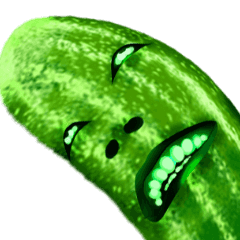 Cucumber Man : ha ha man