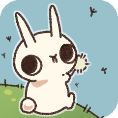 Simple and soft rabbit.