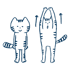 Stretching Cats