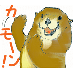 Sea animals! Sea otter, Seal [Japanese]