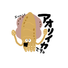 Aori squid fishing