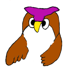 Happy owl "Fuku-chan 2"