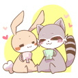 LOVE!Raccoons&Rabbit 2
