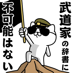 "BUDOKA"name/Military cat