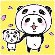 Panda in panda (spring version)