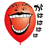 man-faced balloon