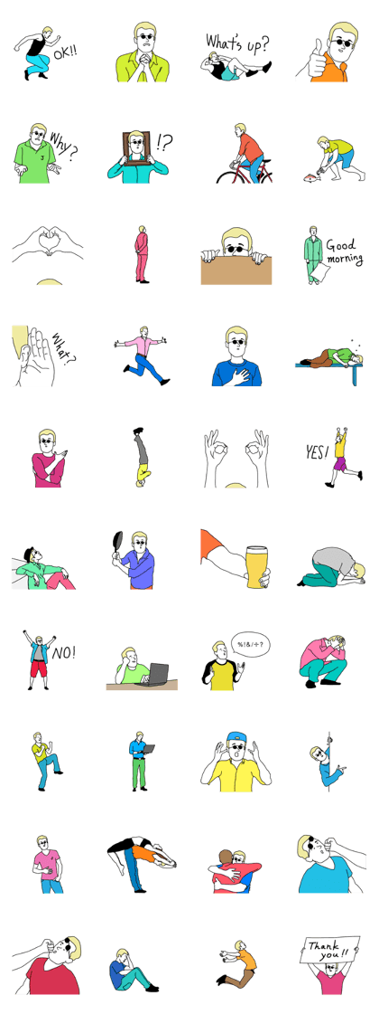 Jacob's life Sticker