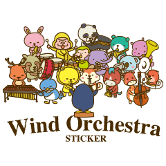 Wind Orchestra Sticker