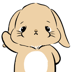 lop-eared rabbit MOTTYAN/MOKKE