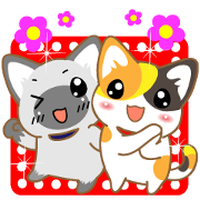 Puss Sticker