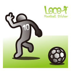 LOCO FOOTBALL STICKER – LINE stickers | LINE STORE