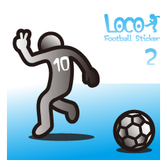 サッカースタンプ LOCO FOOTBALL STICKER 2
