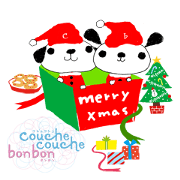 Merry Christmas with couchecouchebonbon