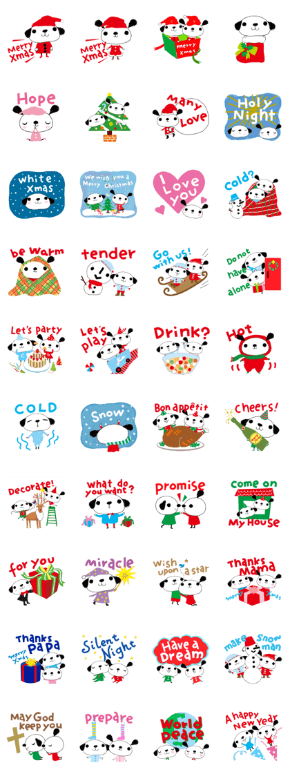 Merry Christmas with couchecouchebonbon