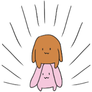 A dog and rabbit