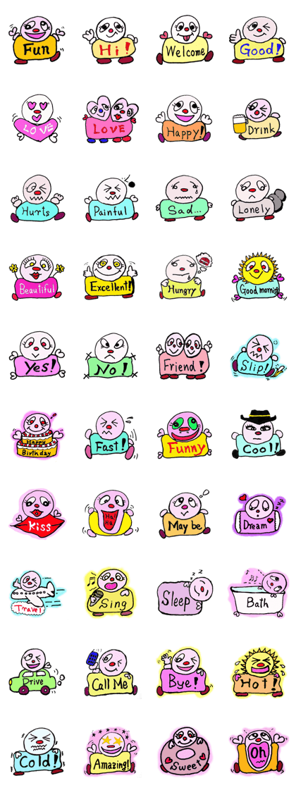 Funny happy man