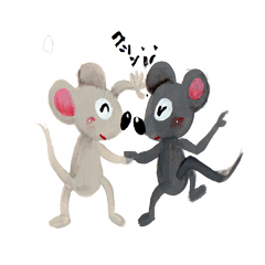 Good friend rat's(Hooky & Kitchi)
