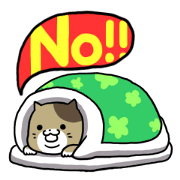 Liberal cat for saying NO!