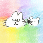 Impudent mouse and obedient cat