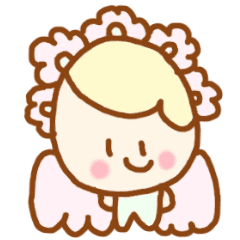 ポノポノ天使ちゃんきほんのイラストセット Line スタンプ Line Store