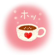 Kokko Chans happy sticker
