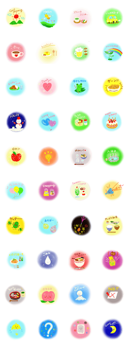 Kokko Chans happy sticker