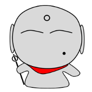 Jizo with the beauty spot