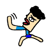 Afro-kun came