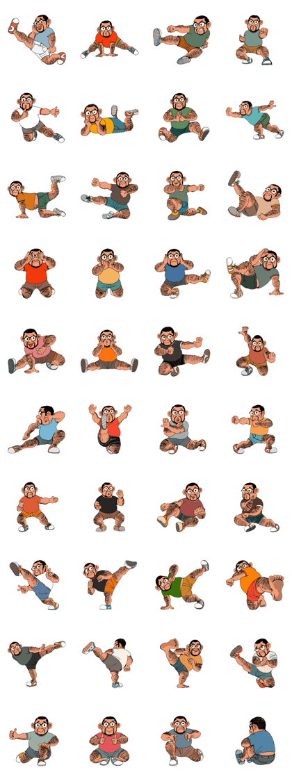 Gorilla Dancers  part 2