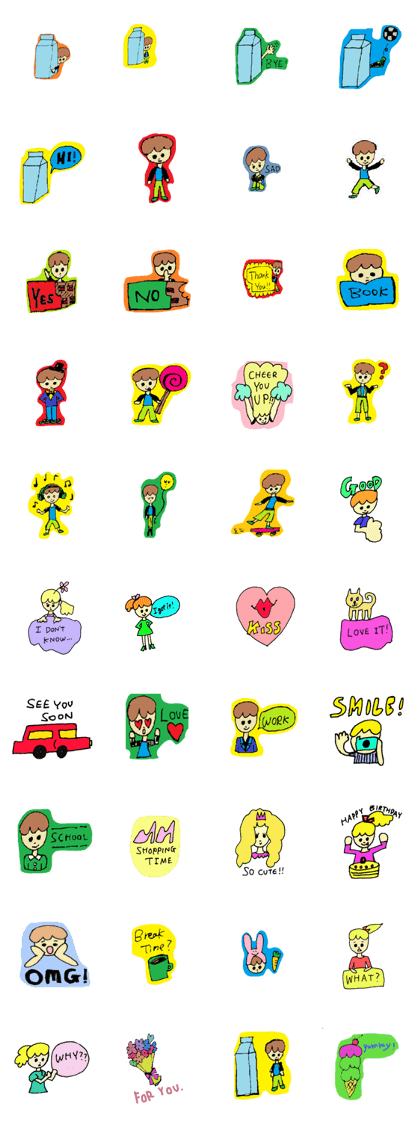 Have a Colorful day!!sticker