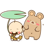 KUMAGORO and mini OICHAN