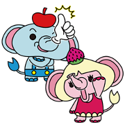 Elephant boy and girl - Japanese ver