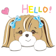 Lucy and Pe of sticker