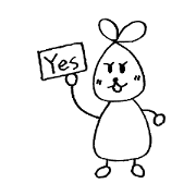 A Wakaba, Sticker