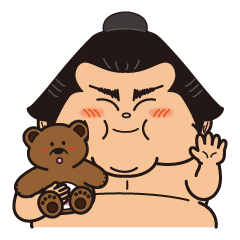 sumo wrestler "rikichikun"
